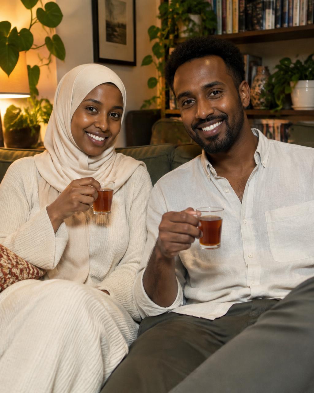 Fardosa & Khalid, matched on Wehel